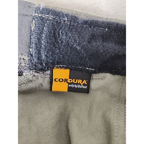 Vintage Mountian Equipment Co-op Green/Grey Hiking Nylon Pants Women’s Size 16 - Picture 12 of 16